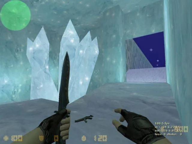 Скриншот  Скачать deathrun_jinglebells для CS 1.6: разметка, тактика за терр и спец-режим для т-игроков