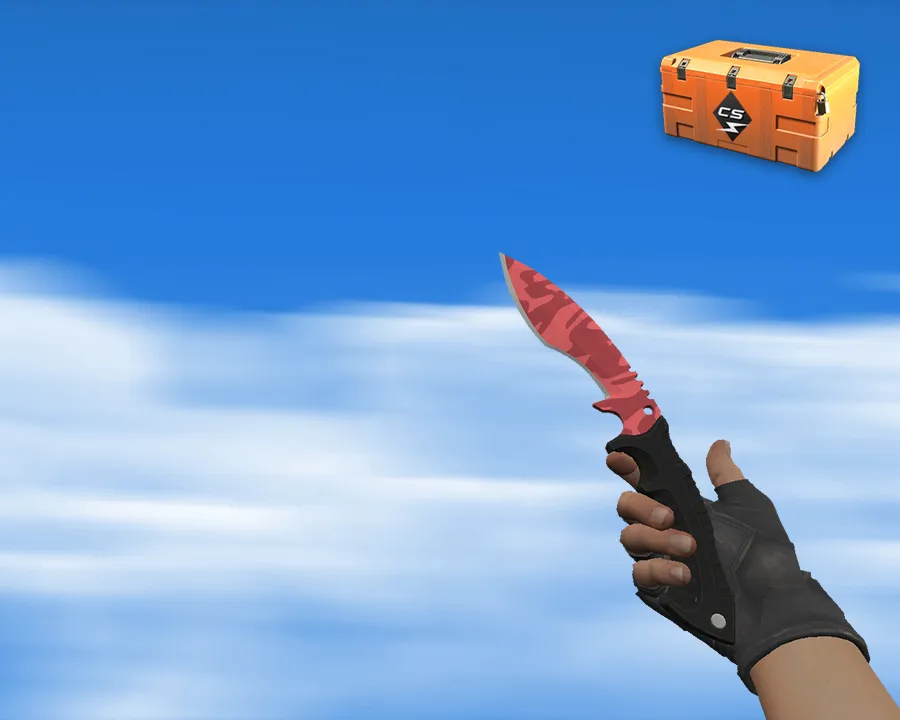 Скриншот Кукри | Убийство (Slaughter) v_model для CS 1.6: звуки, анимация осмотра, качество текстур