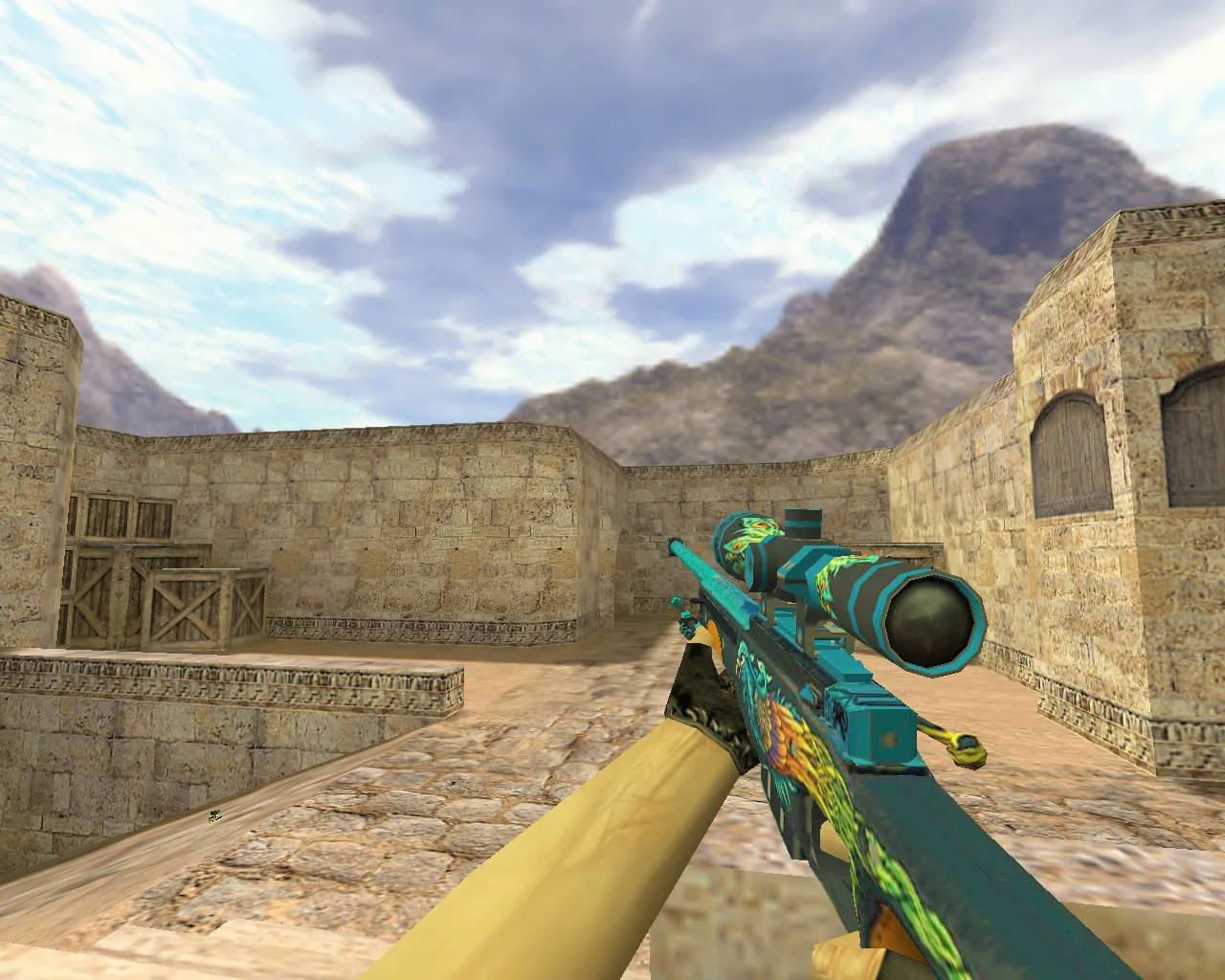 Скриншот Модель «AWP Яростный павлин» для CS 1.6 - Скачать и установить