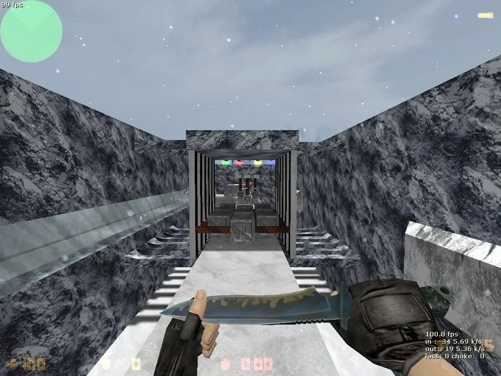 Скриншот Карта «deathrun_dec_winter2» для CS 1.6