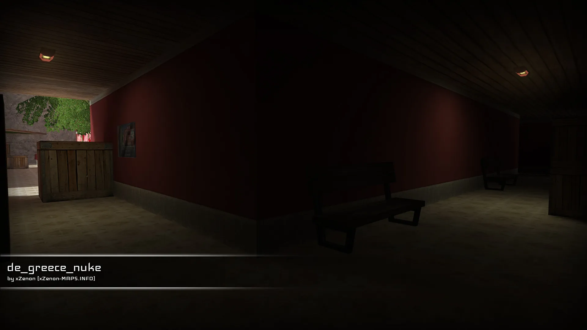 Скриншот  Карта de_greece_nuke_b3 для CS 1.6: точки, маршруты, .nav для ботов и оптимизация wpoly/epoly