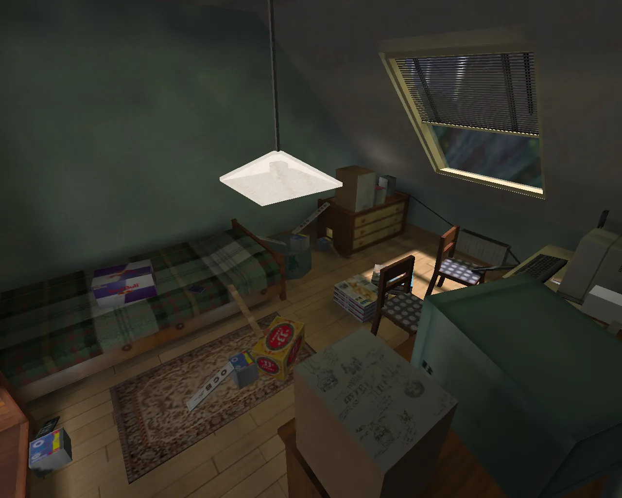 Скриншот  Карта «de_rats_skyleroom» для CS 1.6 - Обзор и Тактики