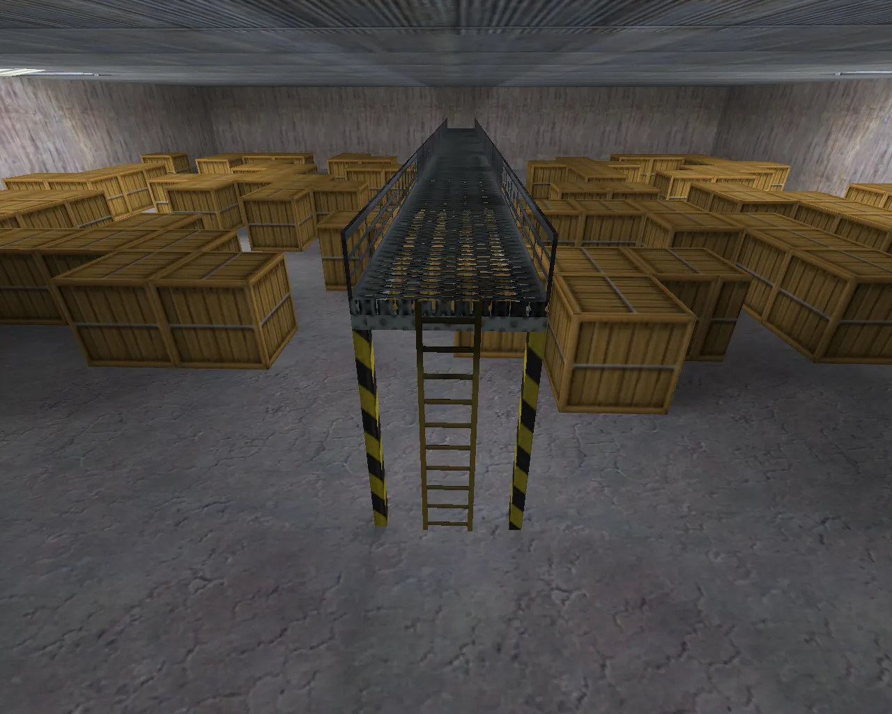 Скриншот  aim_deagle5 для CS 1.6: карта для тренировки Deagle, точки, боты .nav, оптимизация