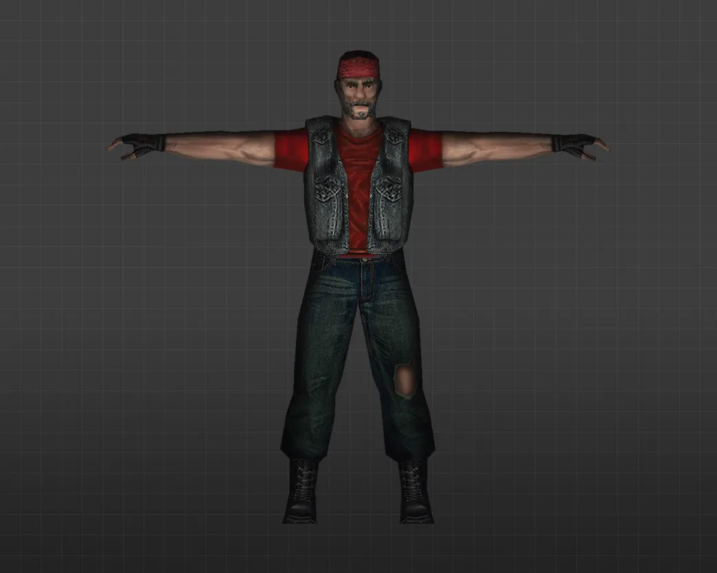 Скриншот Модель «Байкеры» для CS 1.6 - уникальный скин для вашего персонажа