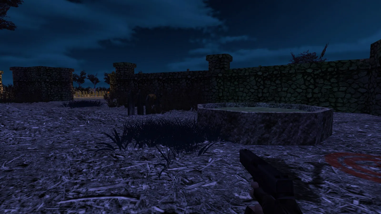 Скриншот  Карта de_halloween_night для CS 1.6: баланс сторон, точки, .nav для ботов, оптимизация wpoly/epoly