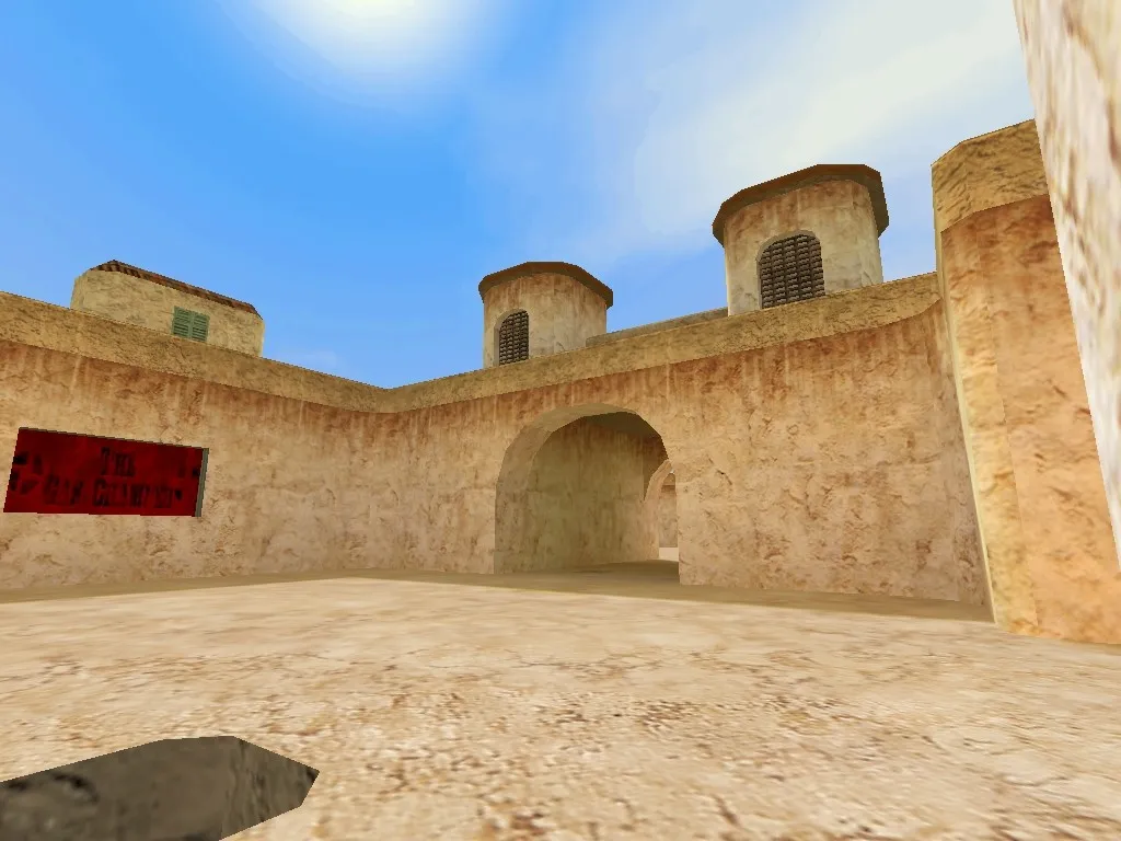 Скриншот  Карта de_tfc_a4 для CS 1.6 - подробный обзор и тактики