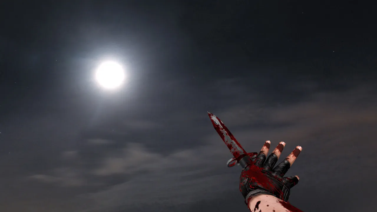 Скриншот Модель ножа «Bloody M9 Touch Redux» v_ для CS 1.6: p_ и w_ модели, звуки, анимация осмотра