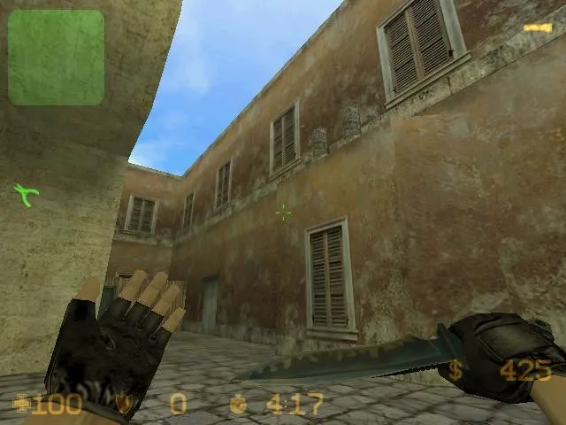 Скриншот Карта de_small_village для CS 1.6 - Тактическая точка для боев