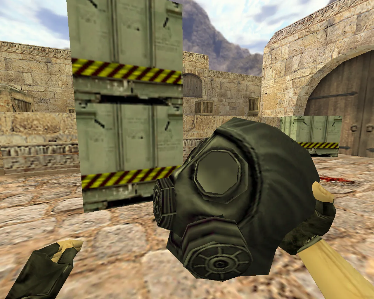 Скриншот Модель «Бомба Голова спецназа» (v_, p_, w_) для CS 1.6: звуки, анимация осмотра и качество текстур