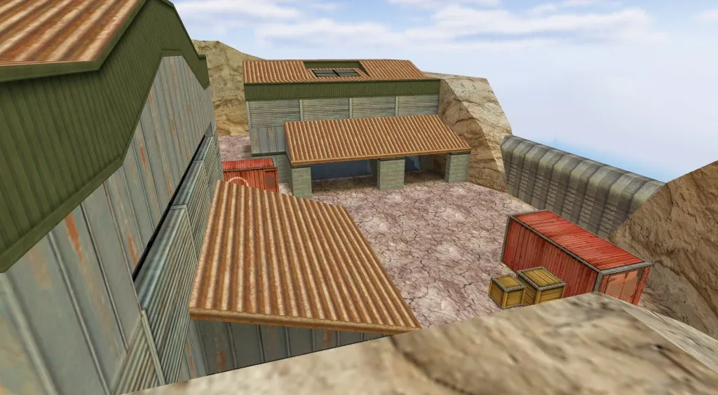 Скриншот Карта «de_nuqe» для CS 1.6