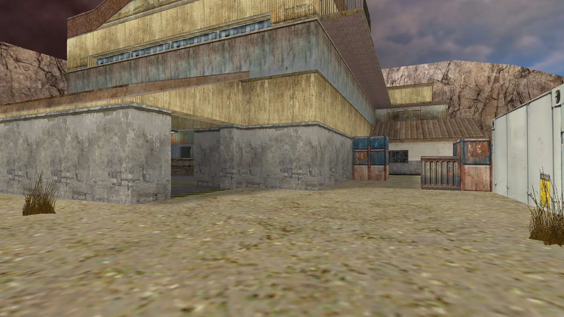 Скриншот Карта «de_nuked» для CS 1.6