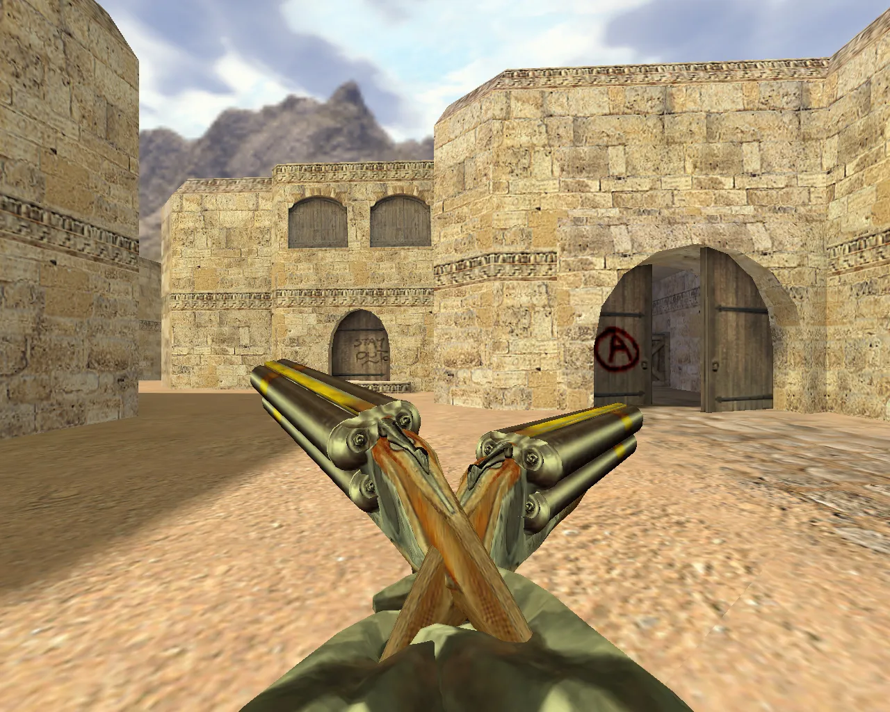 Скриншот Модель «Две четырехстволки» для CS 1.6 - Обзор и Скачивание