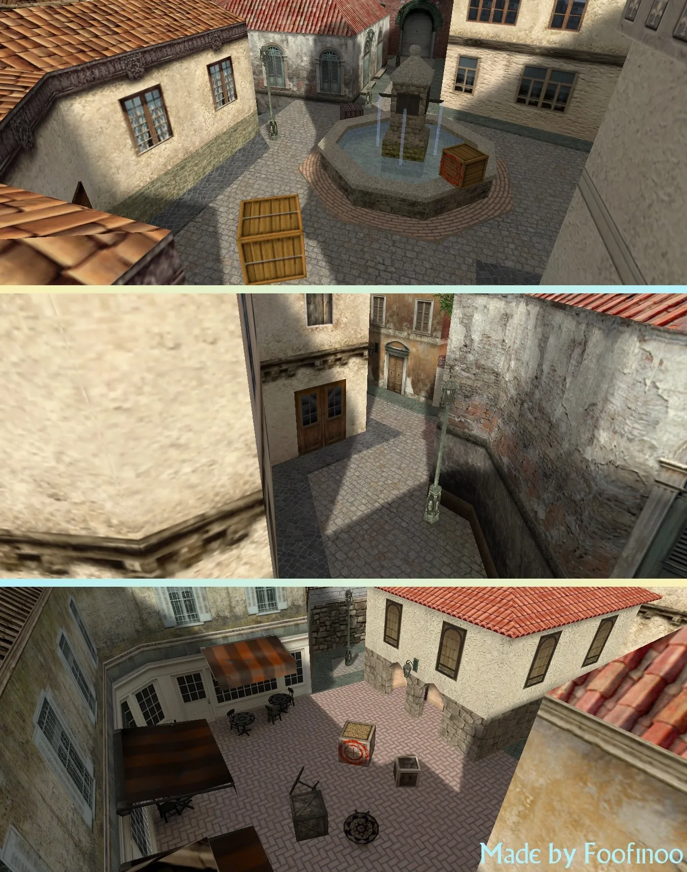 Скриншот  Карта de_boondocks для CS 1.6: баланс сторон, точки, оптимизация wpoly/epoly, .nav и быстрый старт