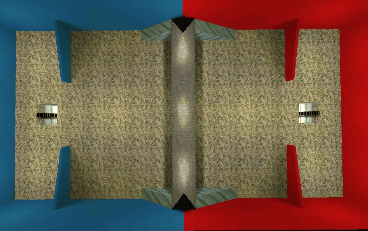 Скриншот de_2base для CS 1.6: обзор карты, точки, баланс сторон, .nav и оптимизация wpoly/epoly