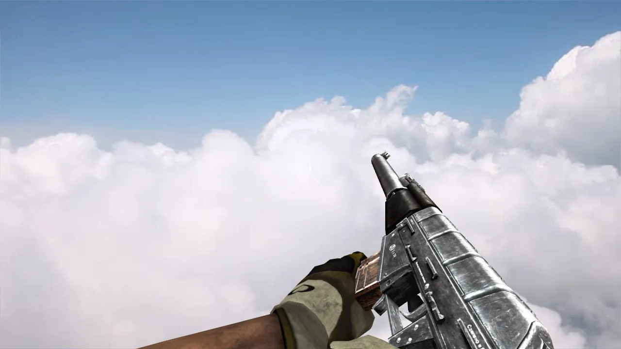 Скриншот Модель v_ и p_ AS-VAL Metal для CS 1.6: звуки, анимация осмотра и качество текстур