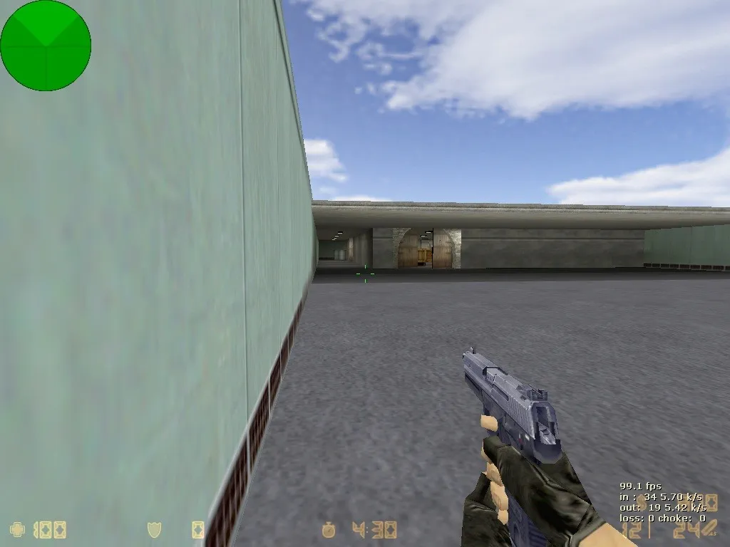 Скриншот  Карта de_resorco для CS 1.6: тактические возможности и особенности