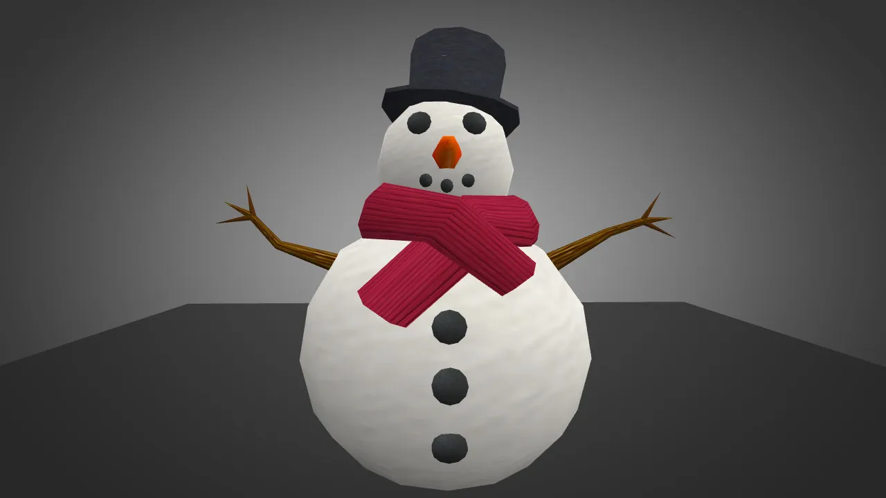 Скриншот Модель «Snowman» для CS 1.6 - Уникальный скин курицы