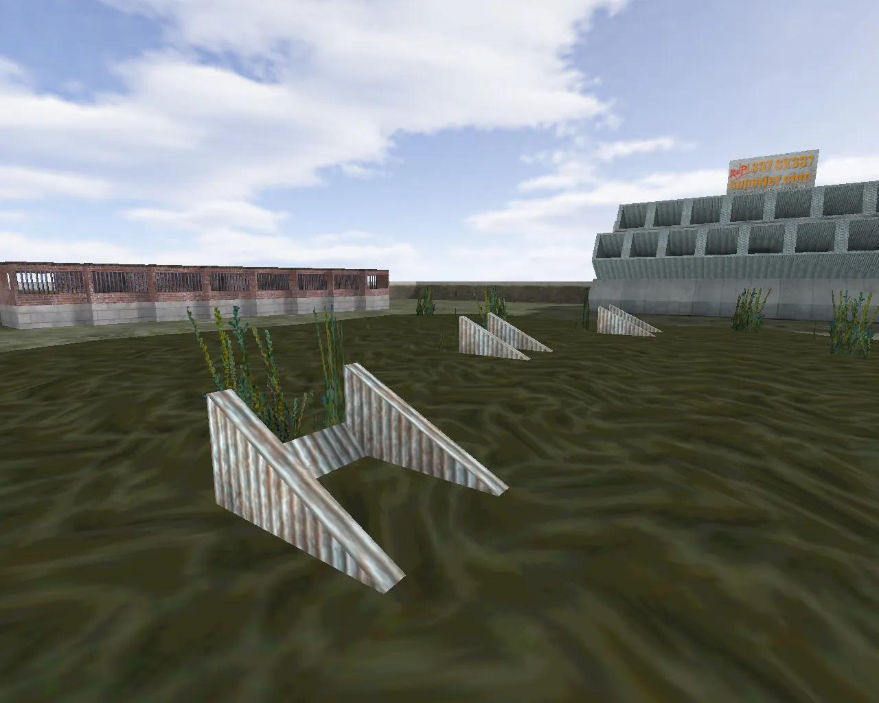 Скриншот  Карта «awp_lol» для CS 1.6: точки под AWP, баланс сторон, .nav и оптимизация wpoly/epoly