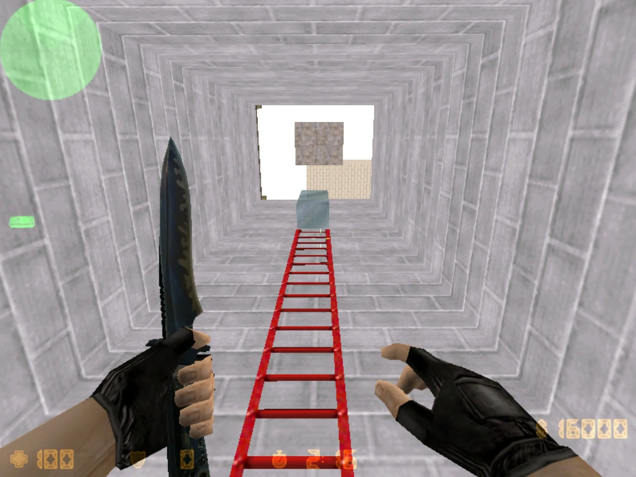 Скриншот  Карта de_4street для CS 1.6: баланс сторон, точки, .nav для ботов и оптимизация wpoly/epoly