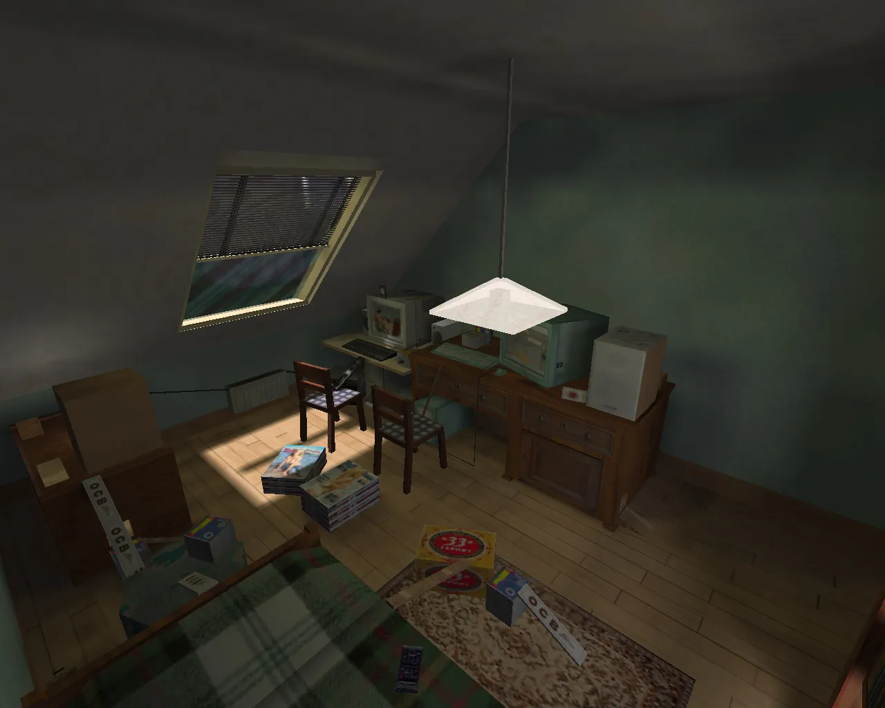 Скриншот  Карта «de_rats_skyleroom» для CS 1.6 - Обзор и Тактики