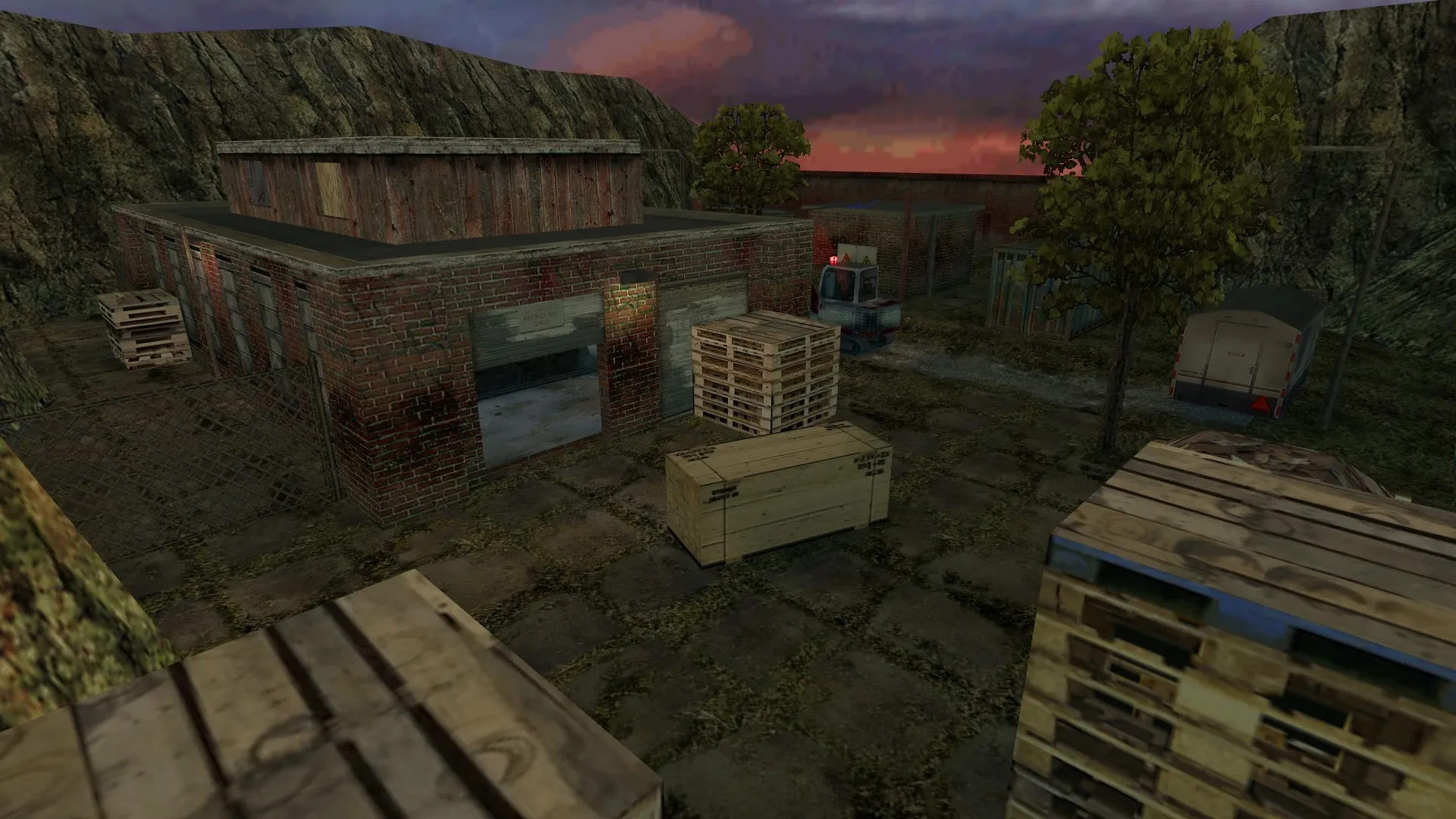 Скриншот  Карта de_battle_isle2 для CS 1.6: баланс сторон, тактики, .nav, оптимизация wpoly/epoly