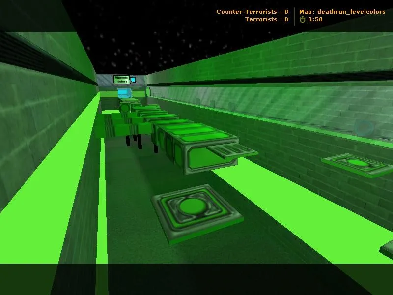 Скриншот Карта «deathrun_levelcolors» для CS 1.6