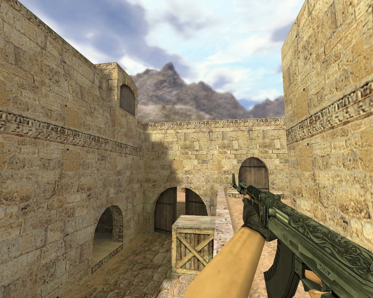 Скриншот Модель «АК-47 Черный картель» для CS 1.6 - Полный обзор