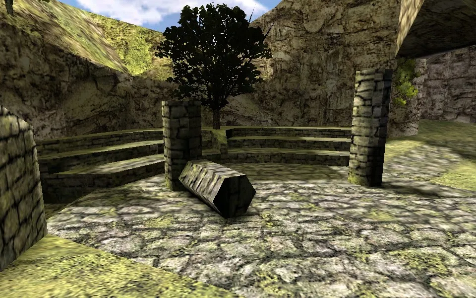 Скриншот  Карта de_volare для CS 1.6: Тактика и особенности