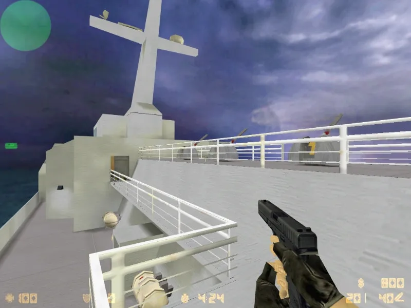 Скриншот  de_destroyer для CS 1.6: точки, пути, спавны, .nav и оптимизация wpoly/epoly