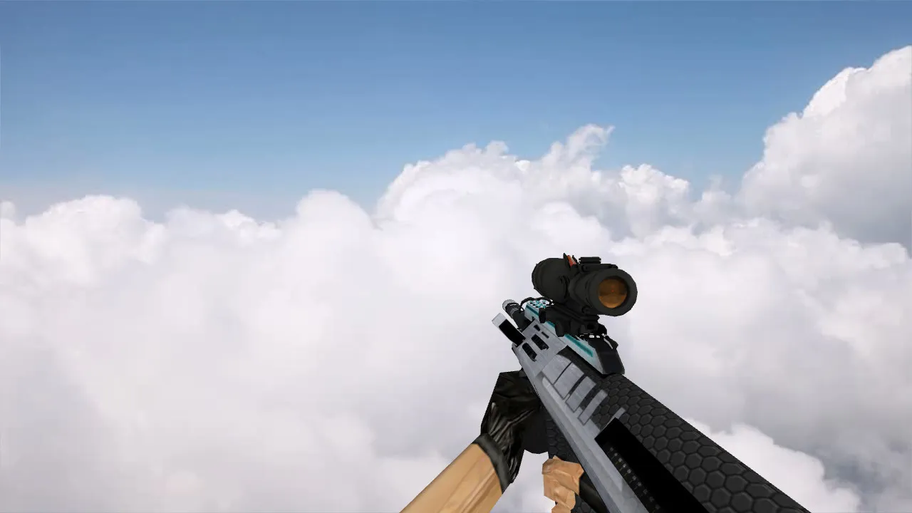 Скриншот Модель AUG Alpha для CS 1.6 - Улучшенный опыт игры