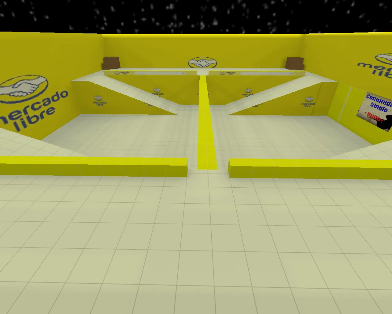 Скриншот  Карта ka_mercadolibre для CS 1.6: ножевые раунды, .nav для ботов и оптимизация (wpoly/epoly)