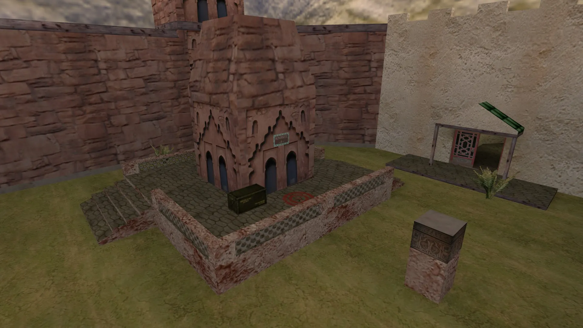 Скриншот  de_baranayek — карта для CS 1.6: тактика за CT и T, точки, .nav, оптимизация