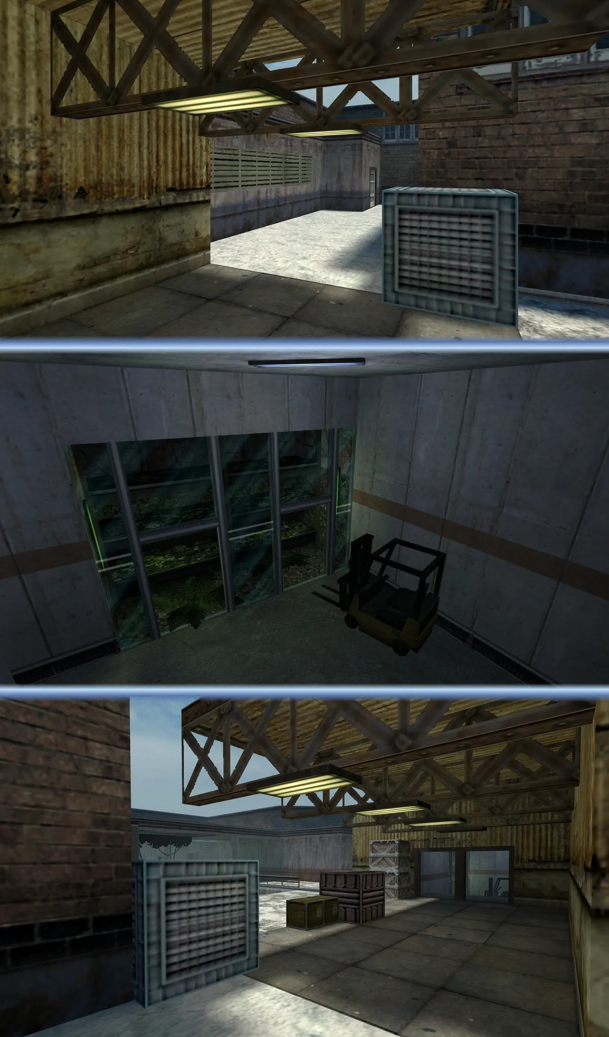 Скриншот  Карта «de_invictus_v12» для CS 1.6: Тактический анализ и детали