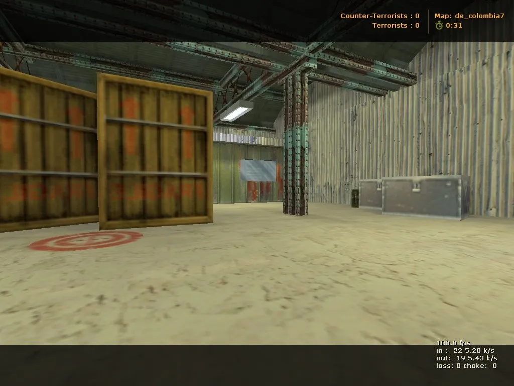 Скриншот  de_colombia для CS 1.6: тактика за CT и T, точки контроля, .nav и оптимизация карты