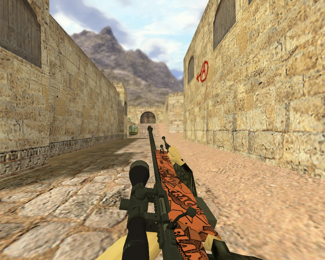 Скриншот Модель AWP Бах для CS 1.6: Качество и Уникальность