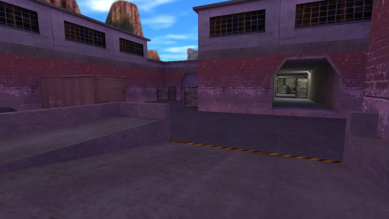 Скриншот  Карта de_trust для CS 1.6: тактические особенности и стратегии