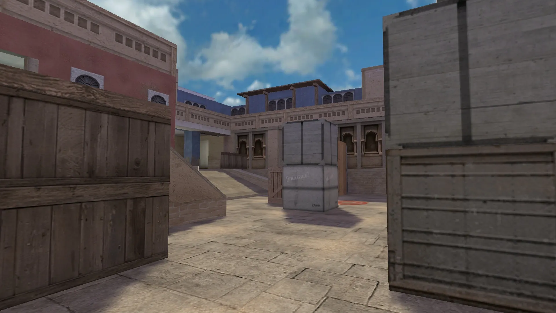 Скриншот  Карта de_rebelzone для CS 1.6 - Описание и тактики