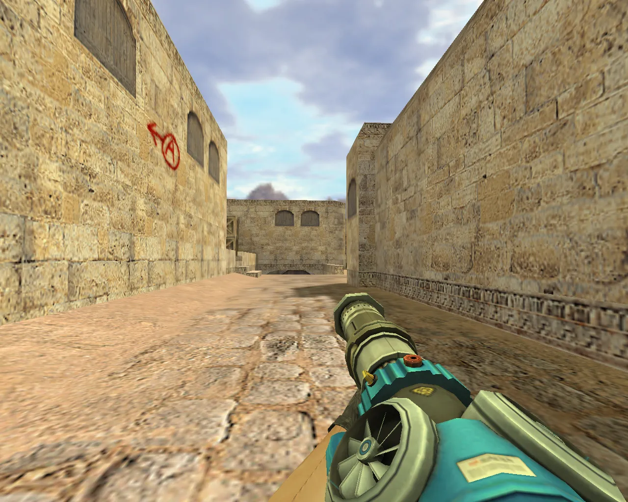 Скриншот Модель «Пулемет из будущего» для CS 1.6 - Загрузите сейчас