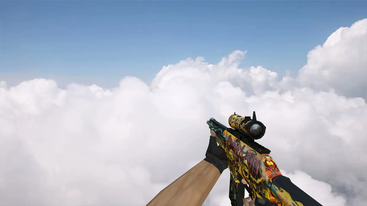 Скриншот Модель «SG 553 «Реактор»» для CS 1.6 - Скачай сейчас