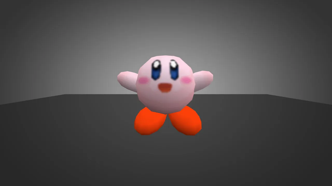 Скриншот Модель «Kirby» для CS 1.6 - Уникальный скин для игры