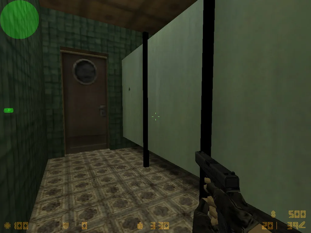 Скриншот  Карта de_healthspa для CS 1.6: точки, маршруты, .nav и оптимизация wpoly/epoly