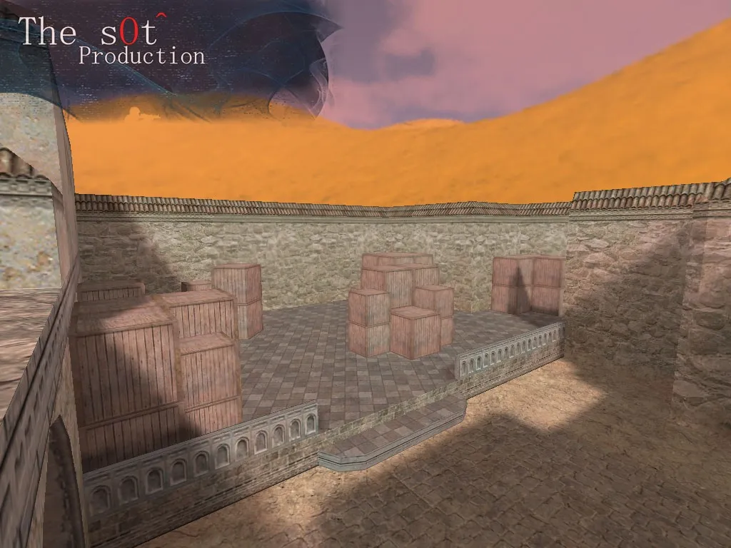 Скриншот  Карта de_western_b3 для CS 1.6: тактика и особенности