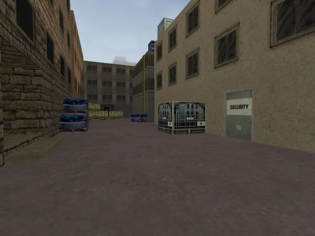 Скриншот Карта «de_minicity» для CS 1.6