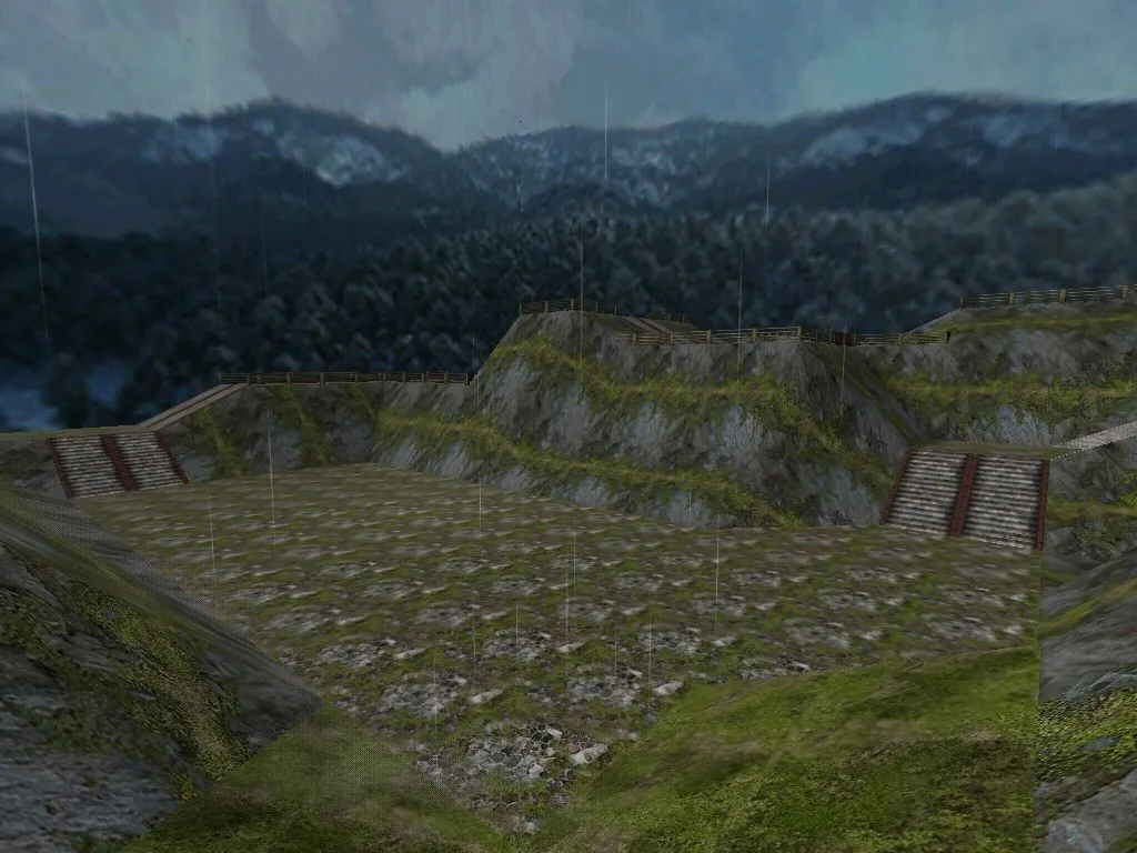 Скриншот  Карта de_peaks для CS 1.6: Тактический анализ и особенности