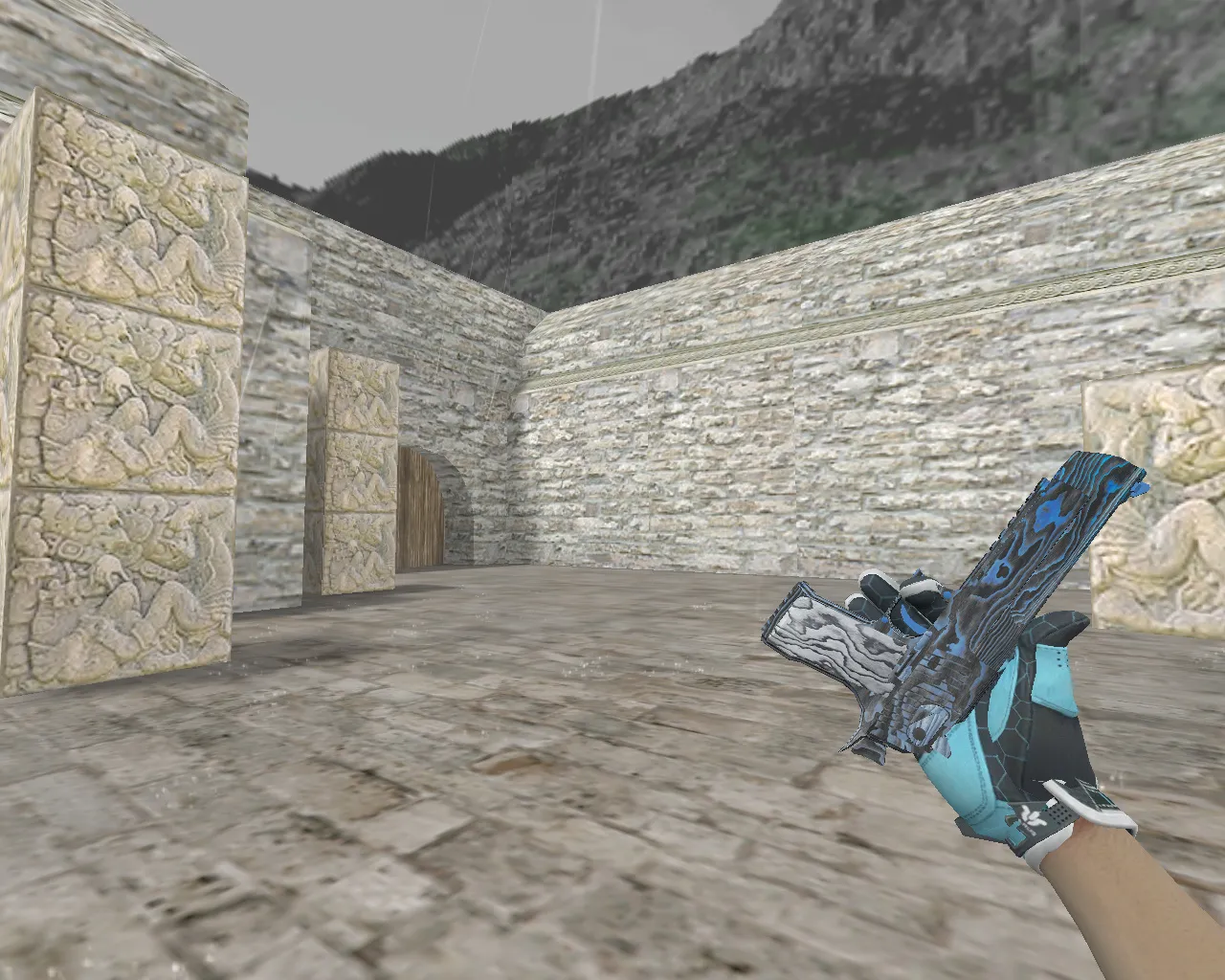 Скриншот Deagle «Синяя фанера» (Blue Ply) для CS 1.6 - Идеальный выбор