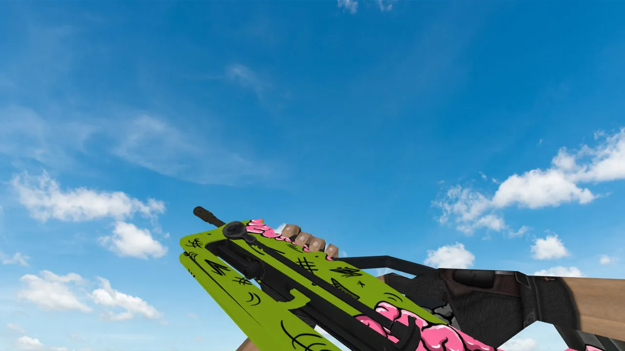 Скриншот Модель «Famas Brainfreak» для CS 1.6 - Качественные текстуры и анимация