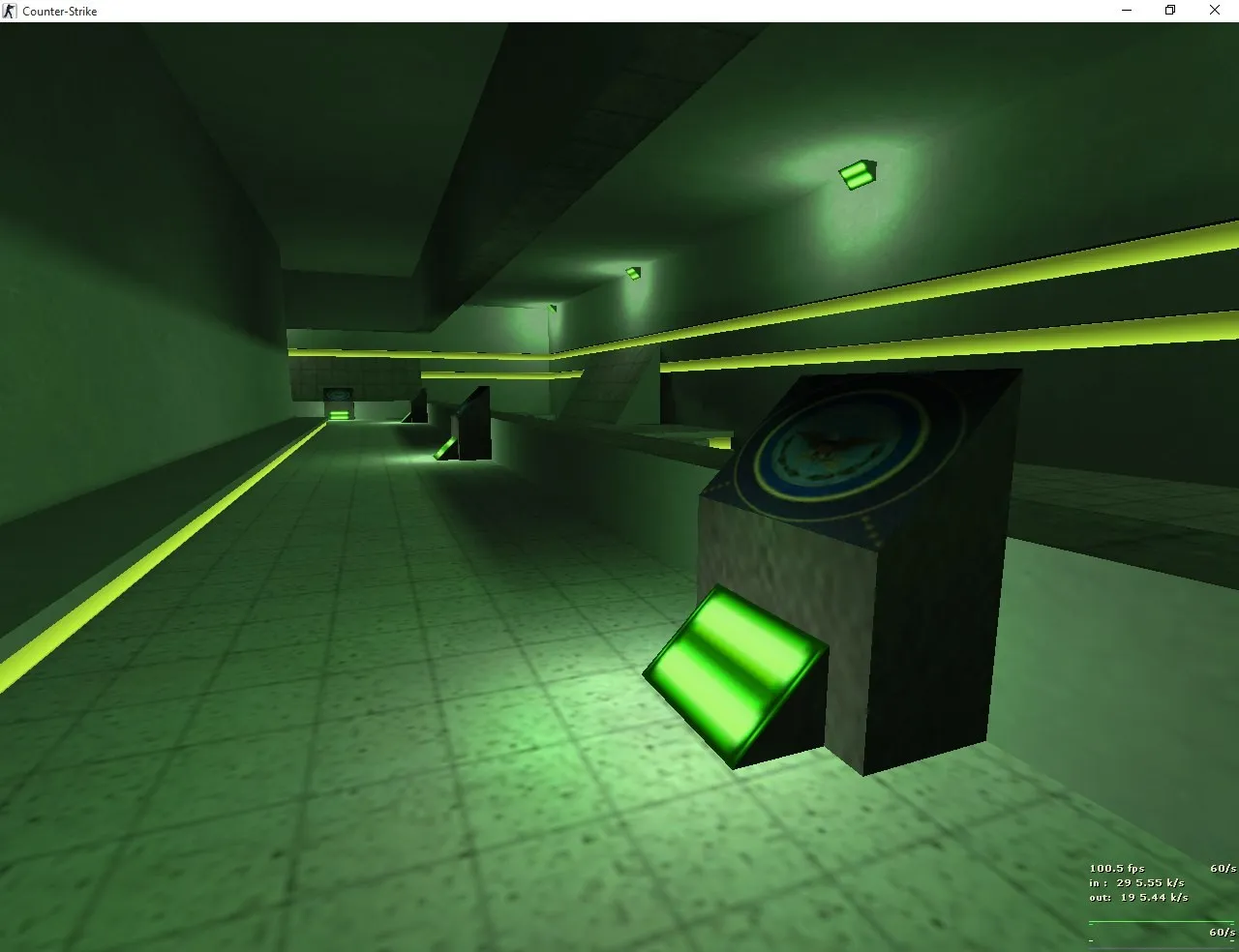 Скриншот  deathrun_glasslight_easy — карта deathrun для CS 1.6: точки, лейаут, боты и оптимизация