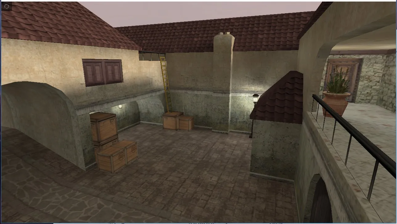 Скриншот  Карта de_pneumothorax для CS 1.6 — Тактика и особенности