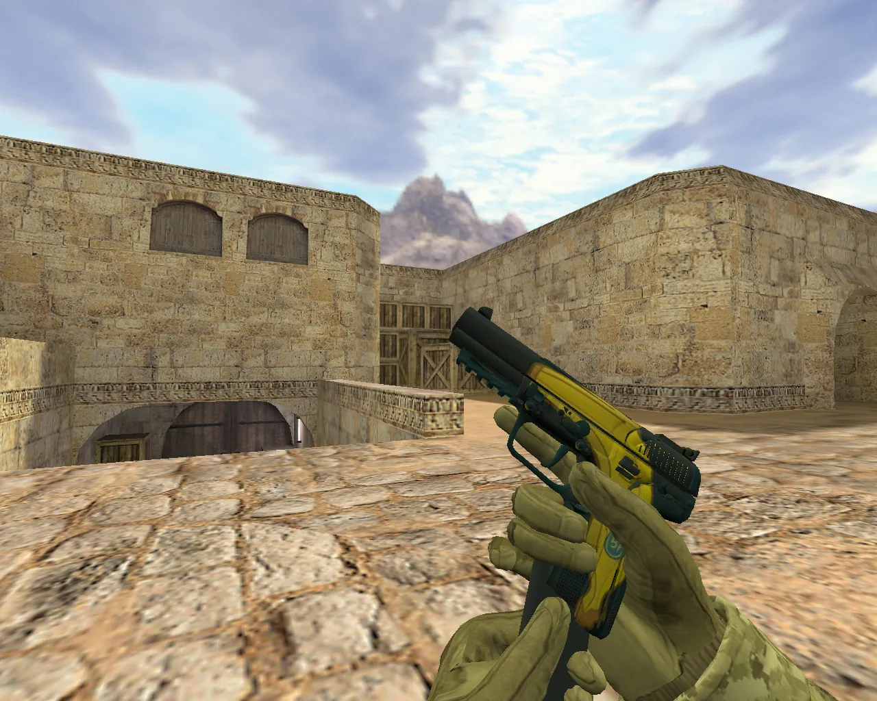 Скриншот Модель «Five Seven Обезьянье дело» для CS 1.6 – Виртуальная точность