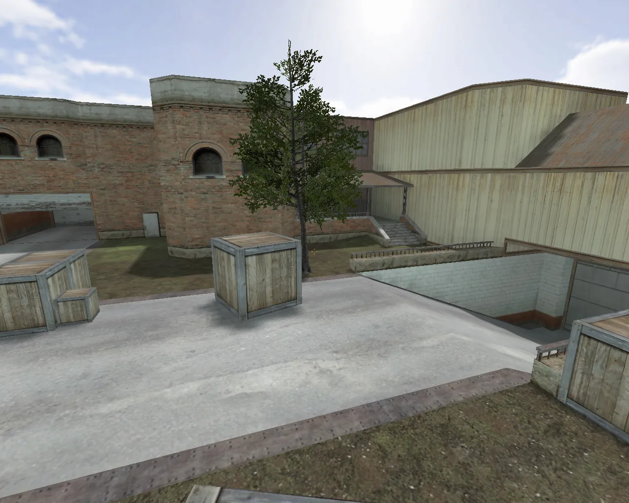 Скриншот  de_forge для CS 1.6: тактика за CT и T, точки, .nav и оптимизация карты